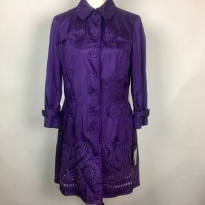 Etcetera NWT Majestic Laser Cut Coat